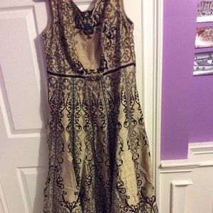 Embroidered Full Length Gown